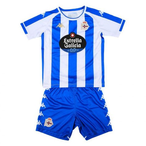 Camiseta Deportivo Coruna Replica Primera Ropa Niño 2021/22